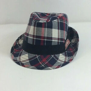Smirnoff Branded Promo  Fedora Hat Plaid